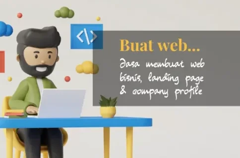 Jasa Pembuatan Website Bisnis, Company Profile, Landing Page Teroptimasi (+ saldo iklan!)