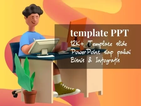 template-ppt-powerpoint-slide-infografis